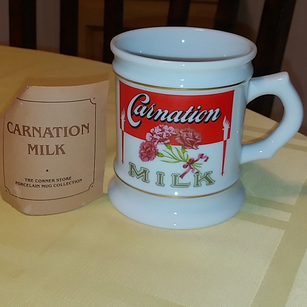 Carnation Milk mug, 1982